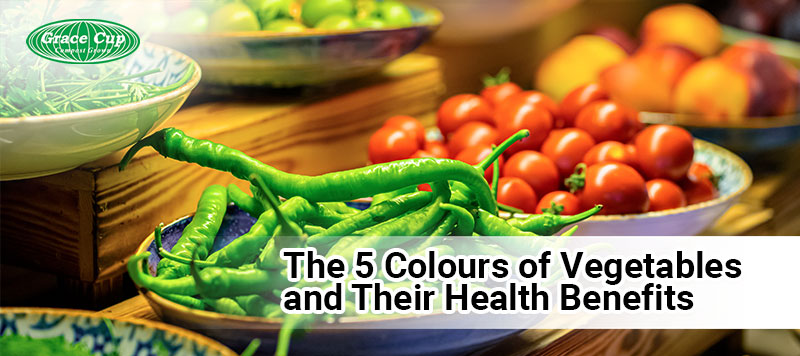 The 5 Colours of Vegetables and Their Health Benefits