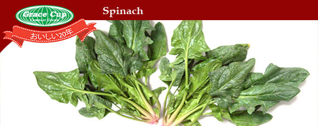 grace cup compost grown spinach